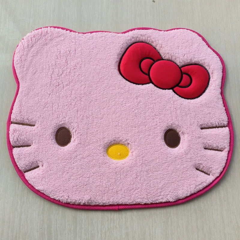 Cartoon Floor Mat Cat Floor Mat Bathroom Absorbent And Non Slip Small Mat Children'S Floor Mat Carpet Beautiful Home Decor