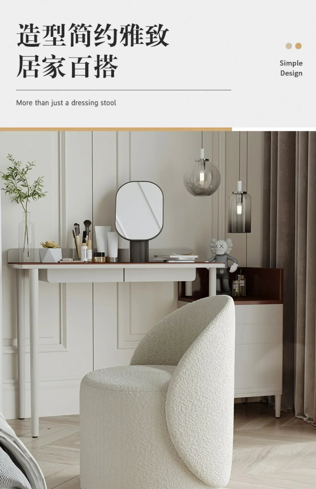 Minimalist Luxury Design Armchairs