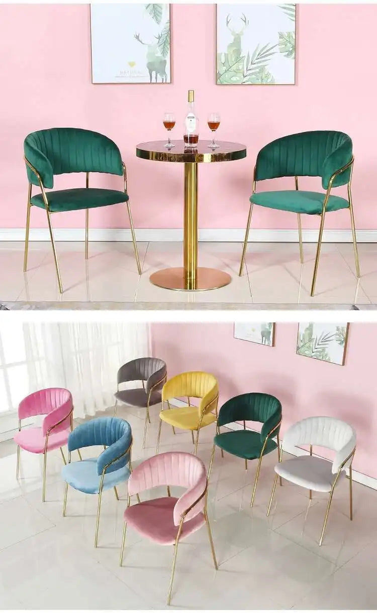 Dining Chairs Back Armchair