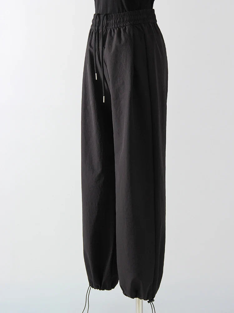 Summer Straight Leg Sweatpants For Women High Waist Jogger Wide Leg Trousers Women's Sports Pants White Sweatpants Wtpants Women