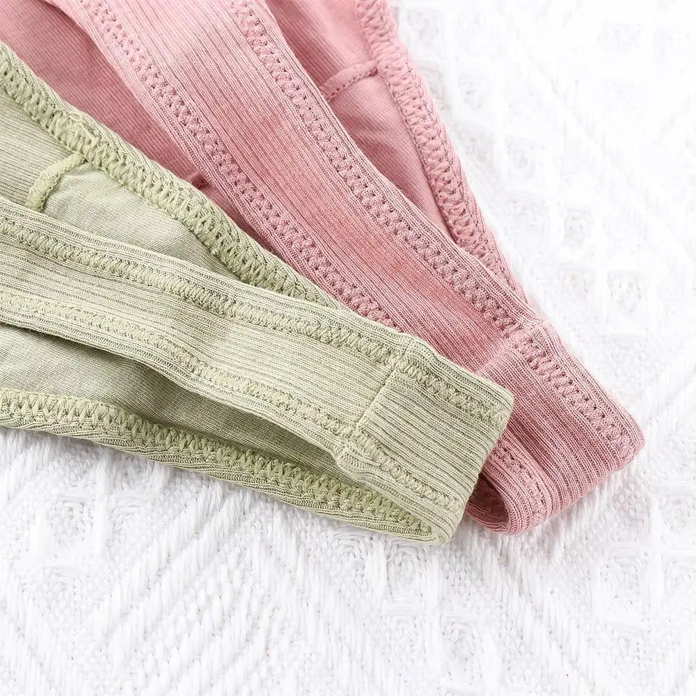 Thin Strappy Low Rise Cotton Thongs G Strings Underwear Panties