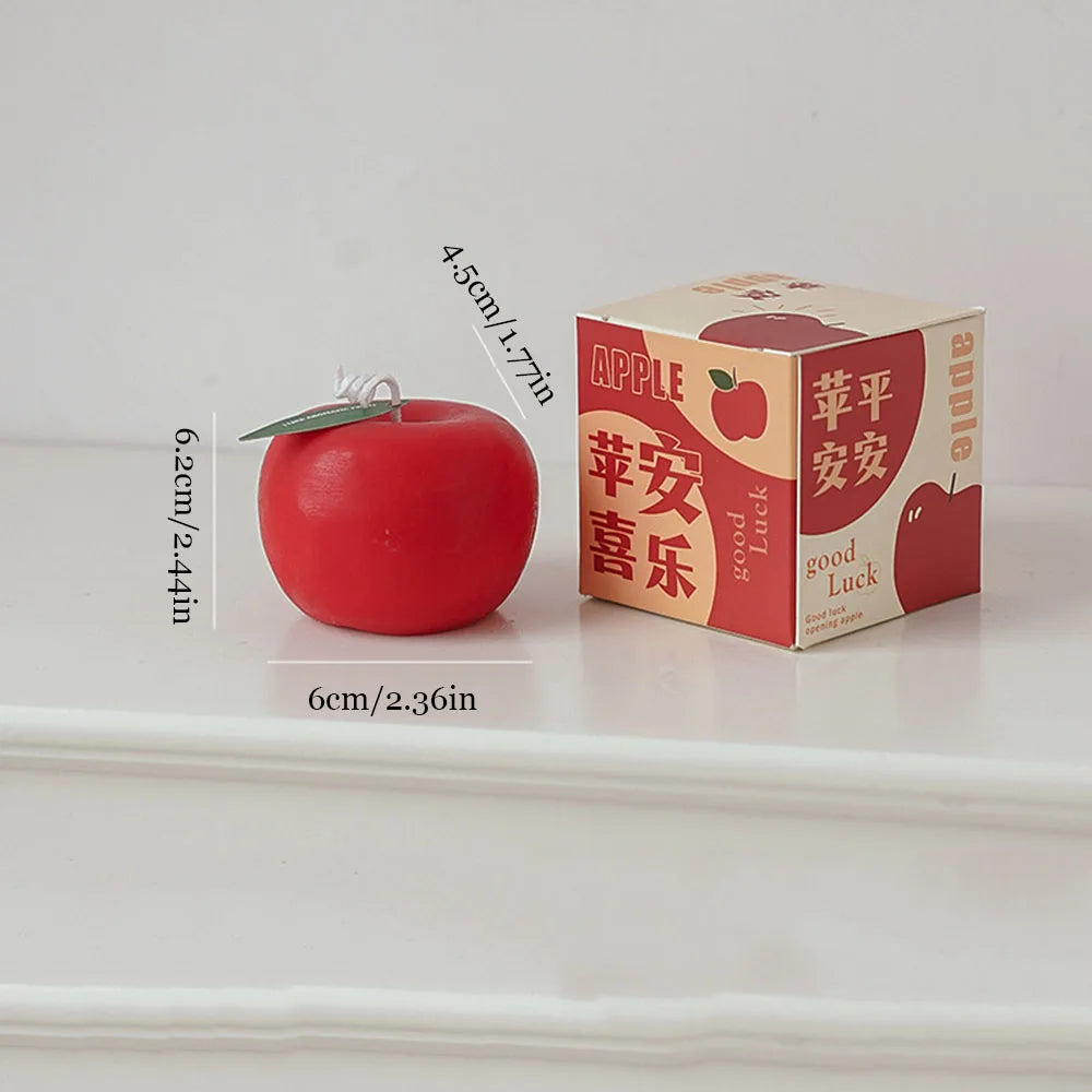 Simulation Design Apple Scented Candles