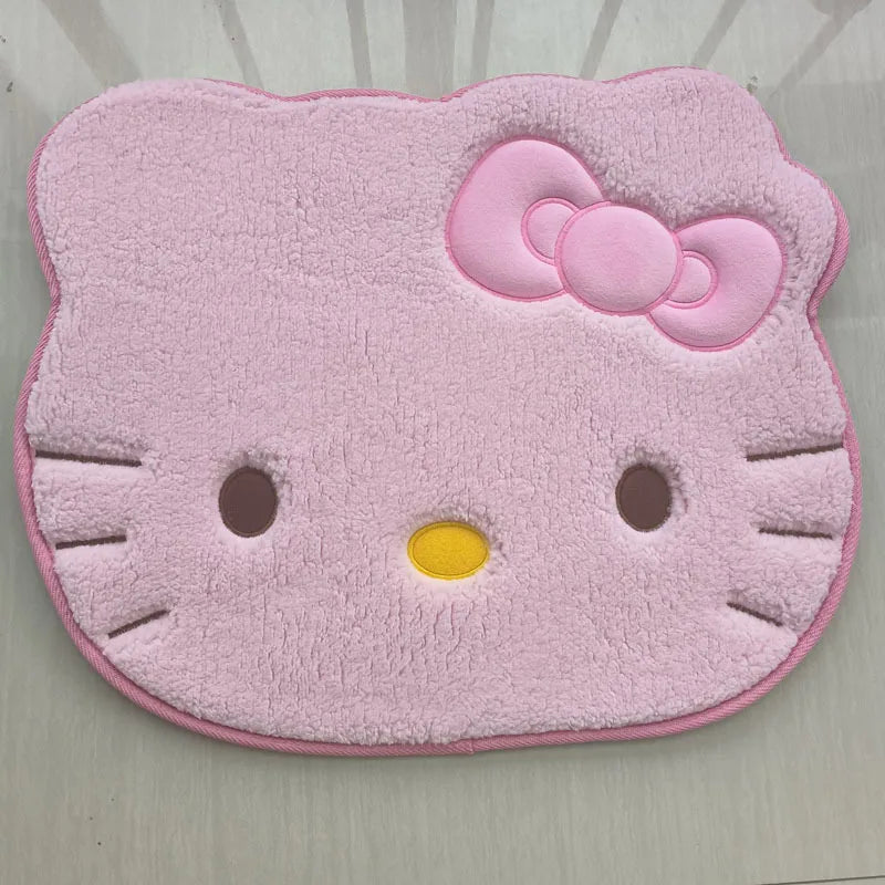 Cartoon Floor Mat Cat Floor Mat Bathroom Absorbent And Non Slip Small Mat Children'S Floor Mat Carpet Beautiful Home Decor
