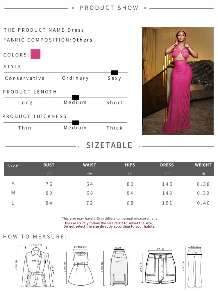 Sexy Hollow Maxi Dress Women V-Neck Off Shoulder Ruched Dress