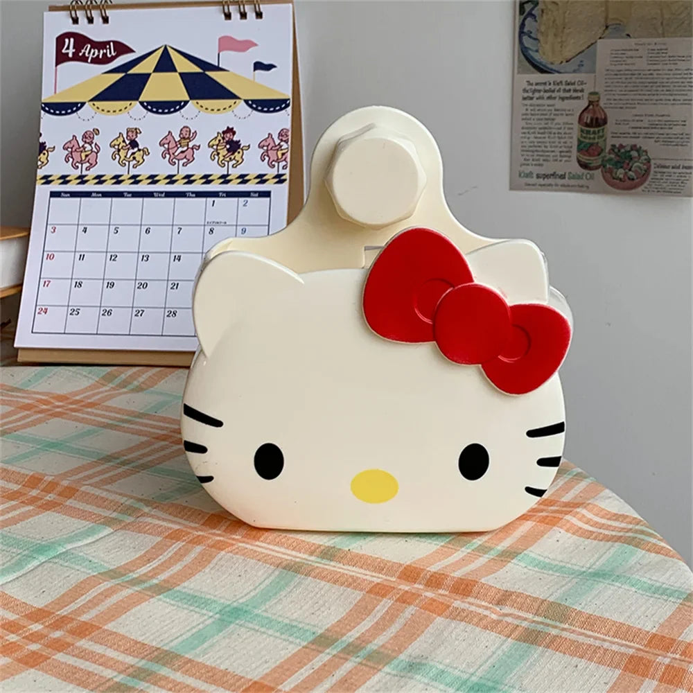 Sanrio Bathroom Shelf Punch-Free Hello Kitty Sink Toothbrush Toothpaste Comb Storage Box