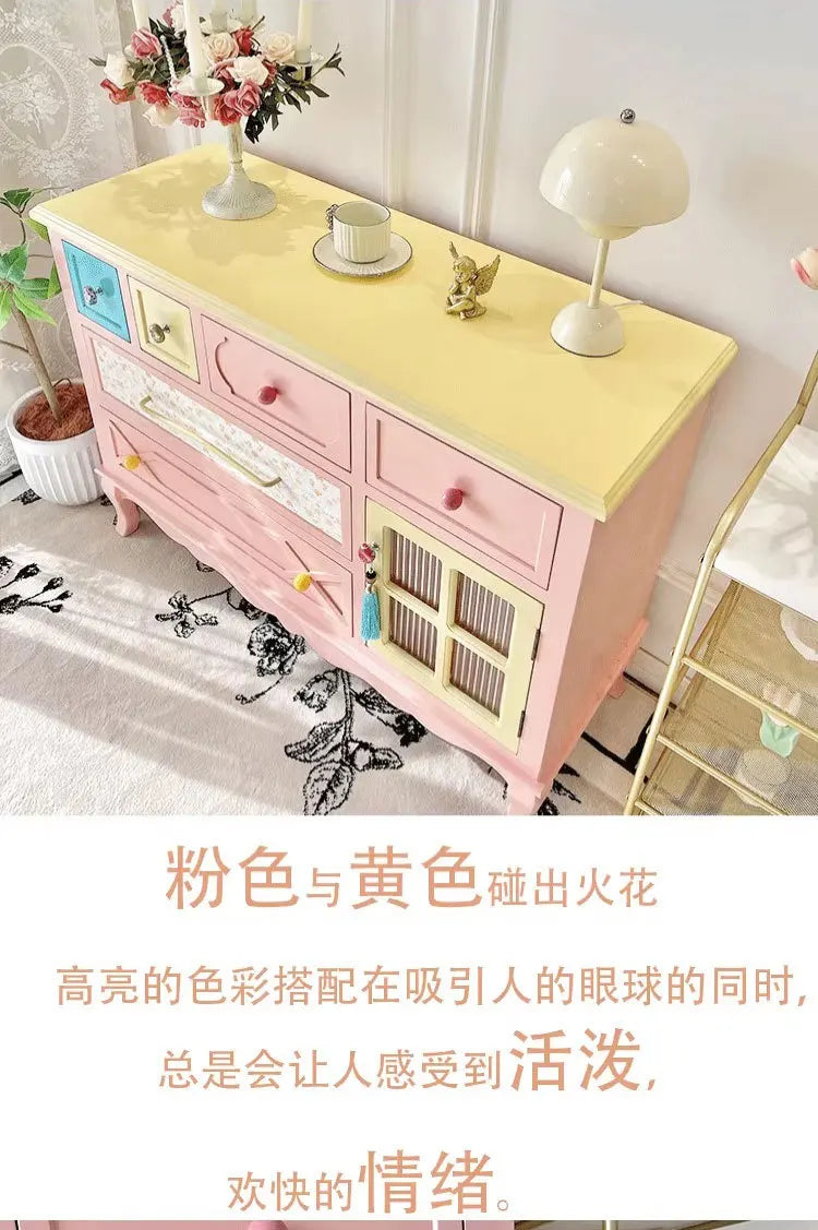 Dopamine Solid Wood Drawers Chest