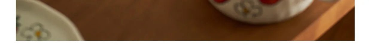 Hand-painted Fruit Pattern Ceramic Plate