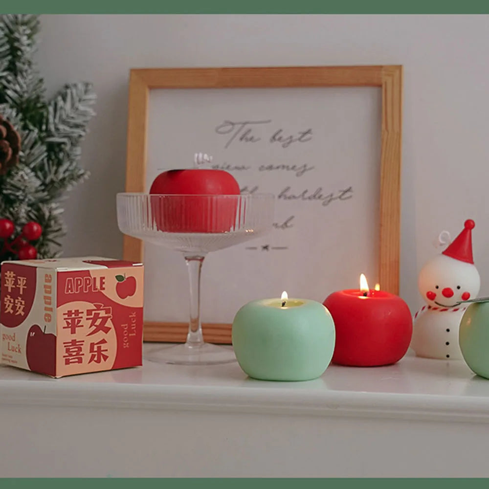 Simulation Design Apple Scented Candles