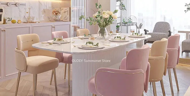 Pink Velvet Relaxing Chair Arm Single Furniture