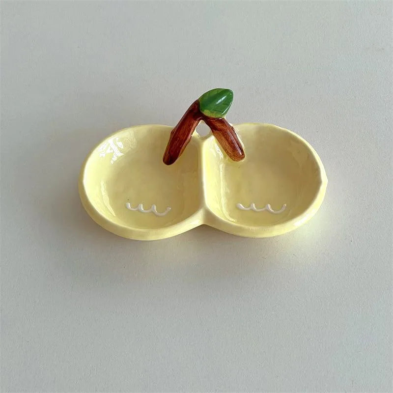 Fruit Double Lattice Plate