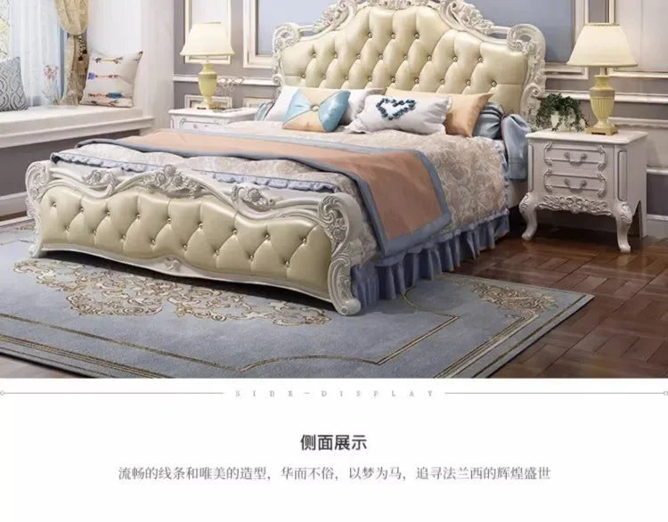 Luxury Frame Double Bed Furniture Sets