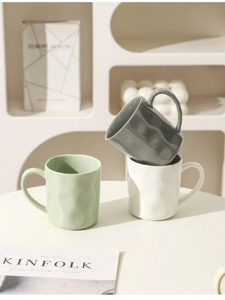 Simple Color Ceramic Mugs