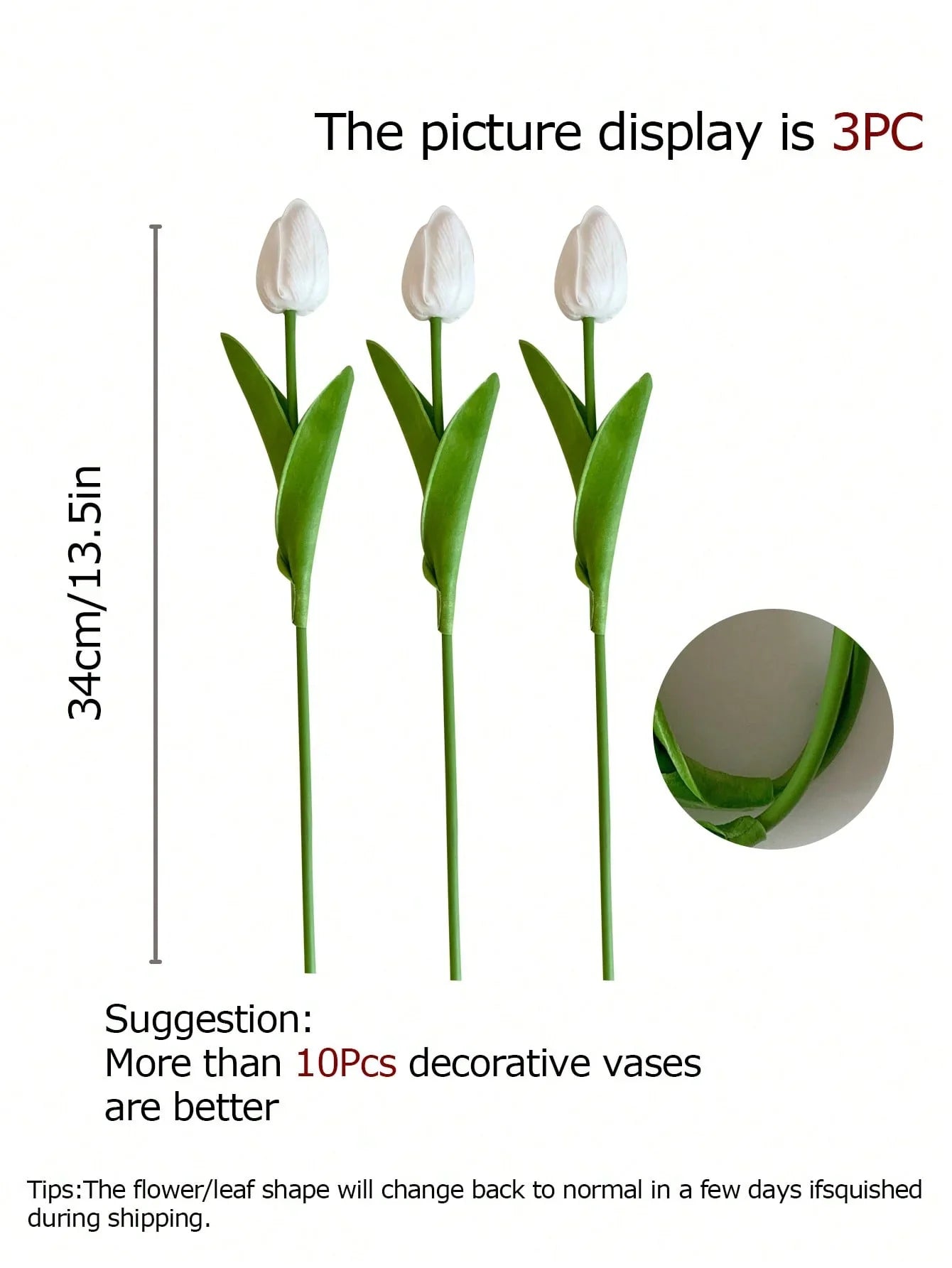 Tulip Imitation Flower Home Decoration