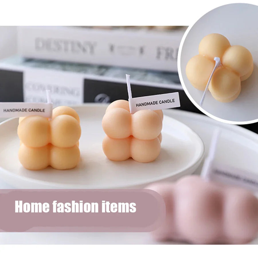 Cute Mini Magic Cube Aromatherapy Candles Aromatherapy Handmade Candle Magic Cube
