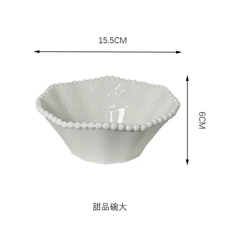 Ceramic Pearl Plate