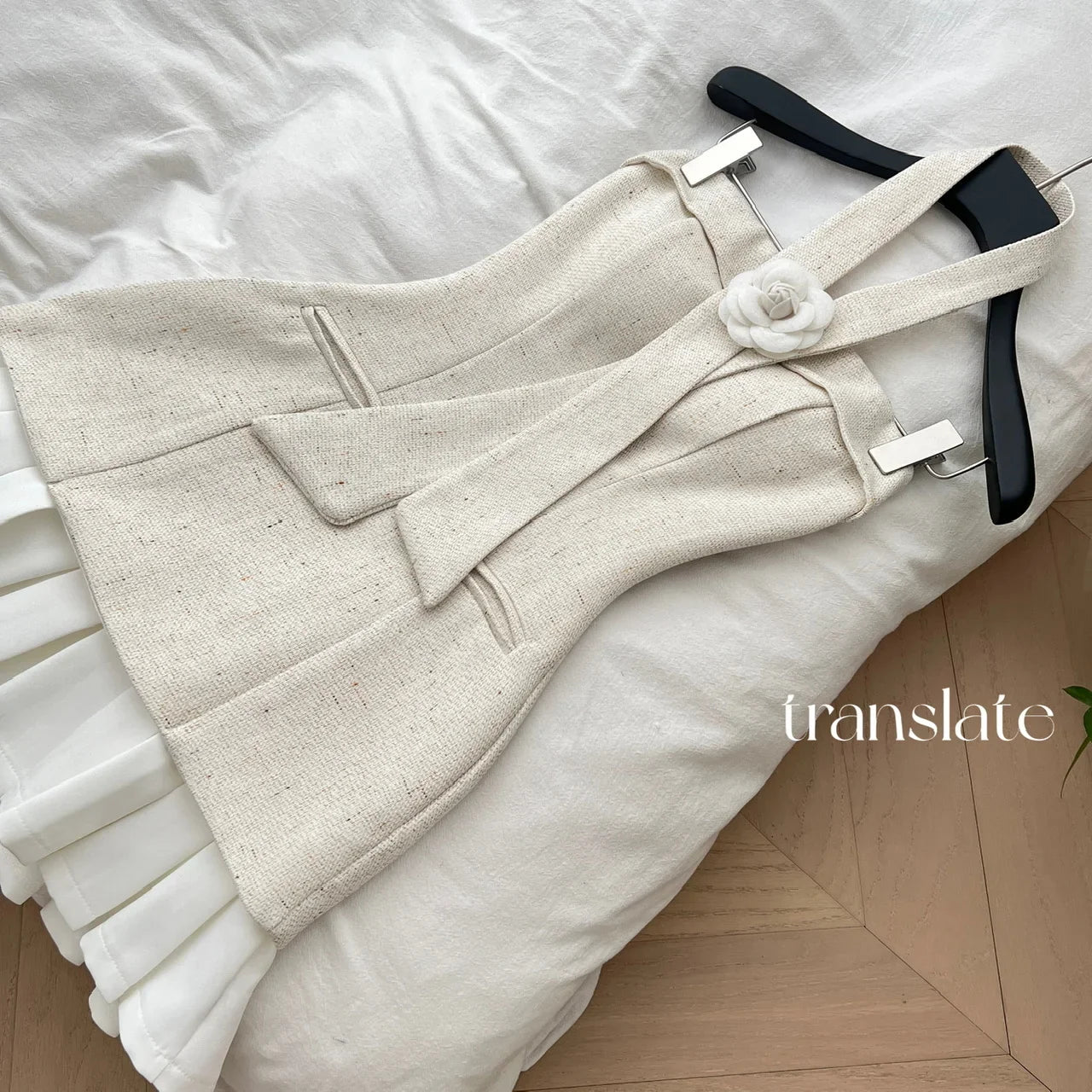 Halter Neck Dress Mini Frock Evening Shoujo One-Piece Gown