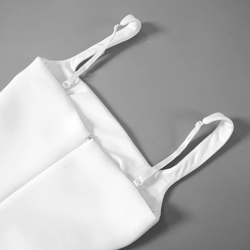 Waist Wrap Elegant A-line Dress Women Spaghetti Strap Mini Spring Summer Dress Backless Sexy Party Dress