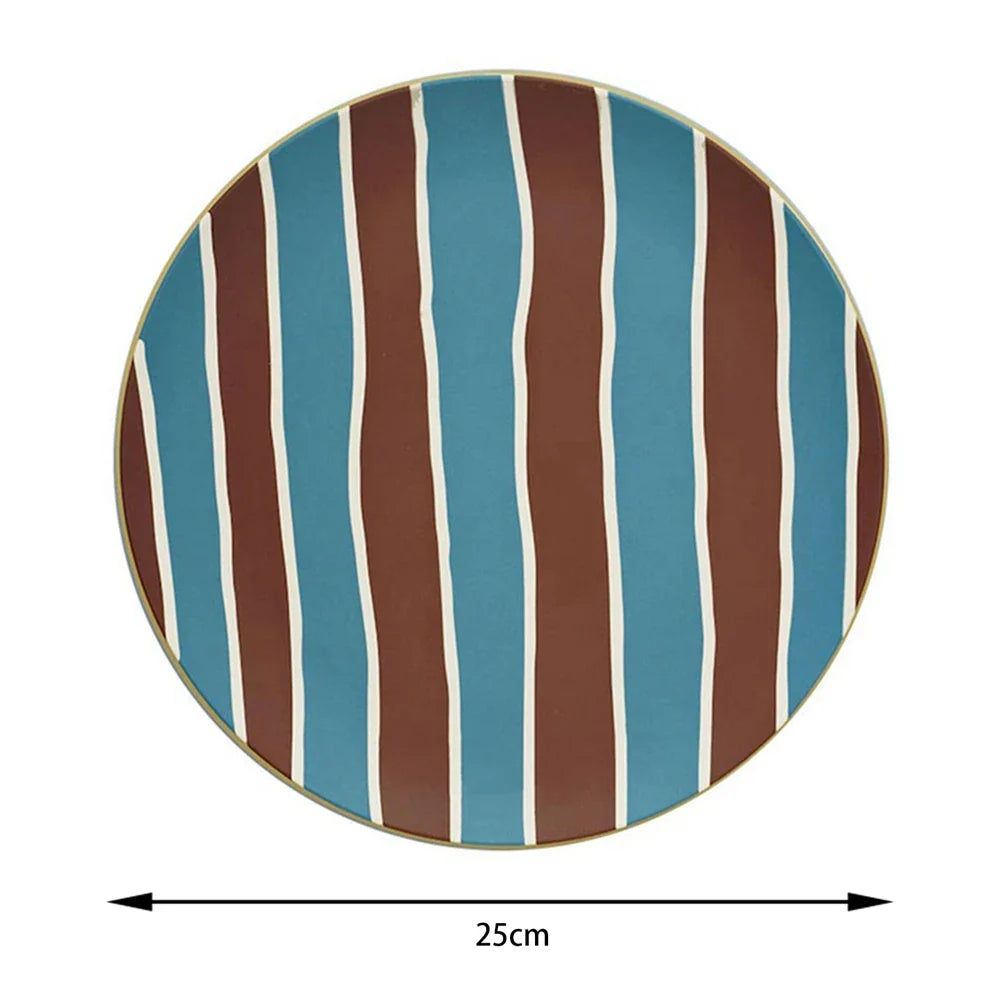 Lightweight Dinner Plate Dinnerware Multi-pattern Dish Tray