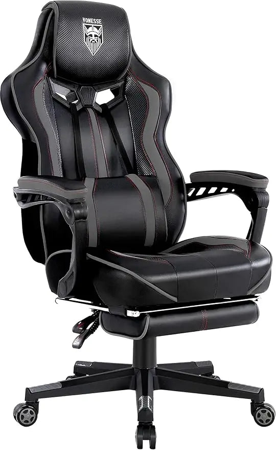 Pink Gaming Chair for Girls, Pink Computer Gaming Chairs for Adults, Reclining Gamer Chair with Footrest with Massage, Ergonomi
