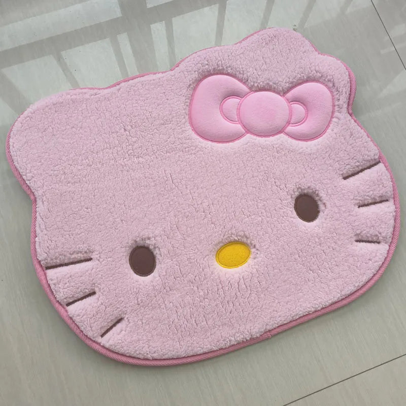 Cartoon Floor Mat Cat Floor Mat Bathroom Absorbent And Non Slip Small Mat Children'S Floor Mat Carpet Beautiful Home Decor