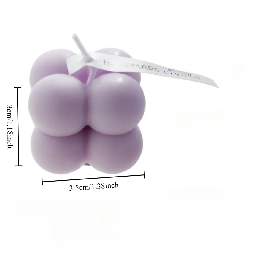 Mini Magic Cube Aromatherapy Candle For Home Decor Creative 1pc