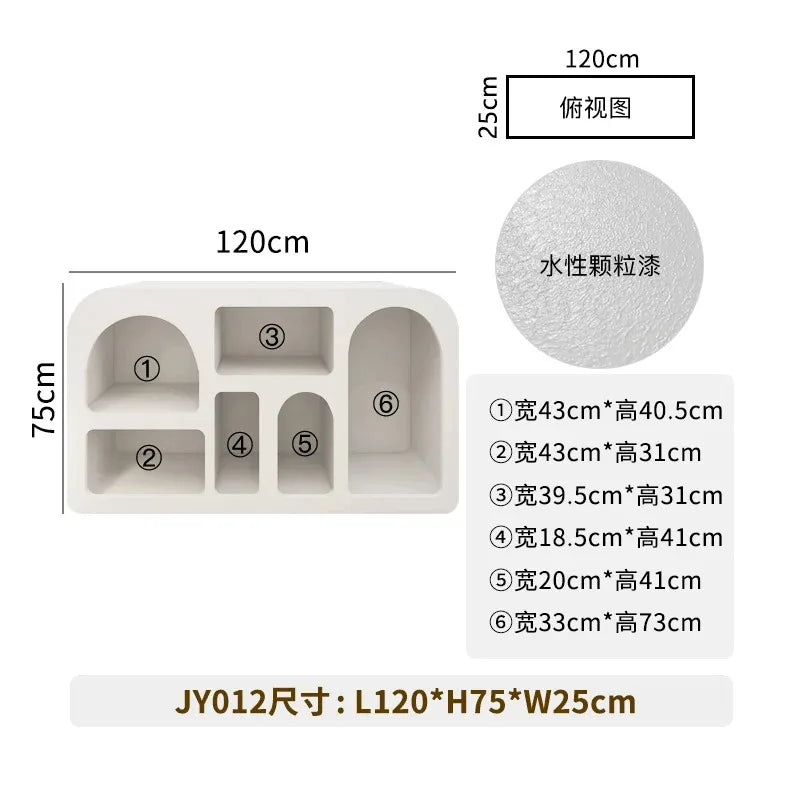 Lattice Arched Cabinets, Display Cases