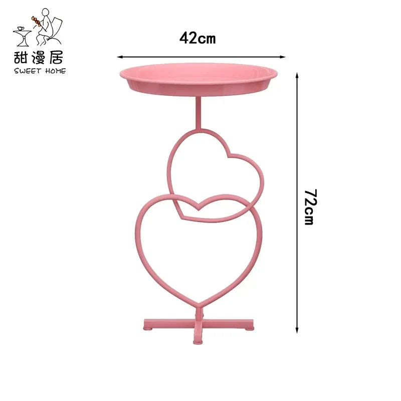 Romantic Pink Web Tables And Chairs