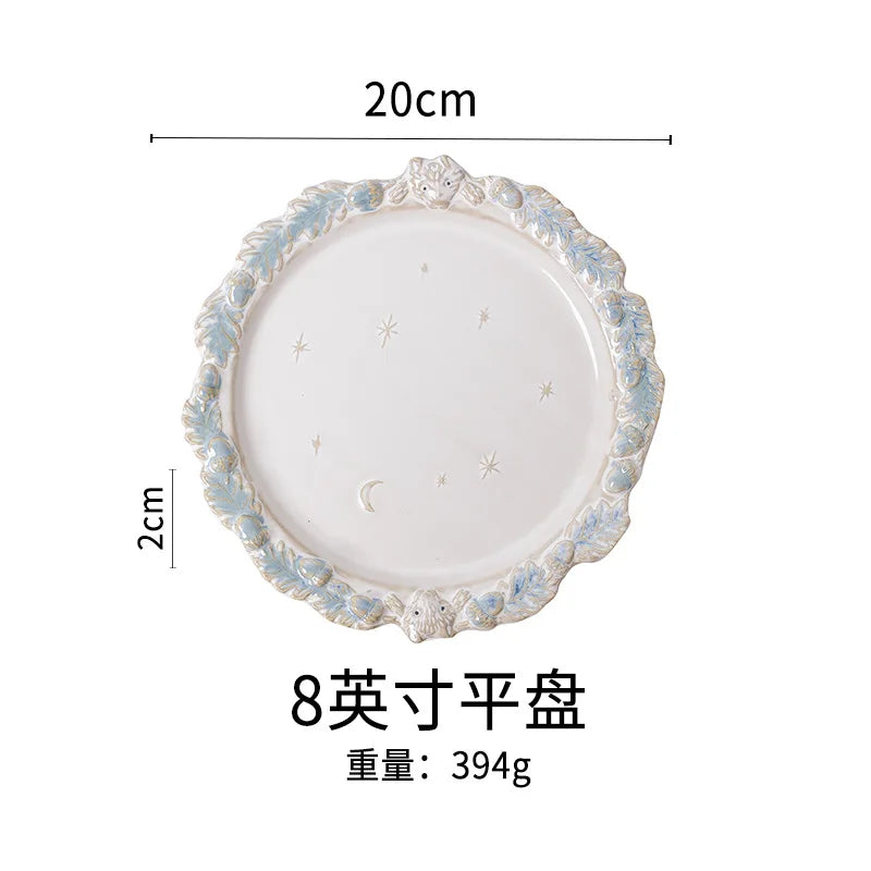 High End Vintage Ceramic Plate