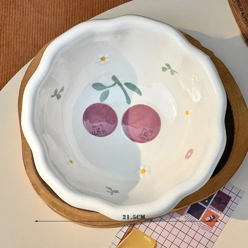 Cute Ceramic Bowl Kitchen Home Accessories