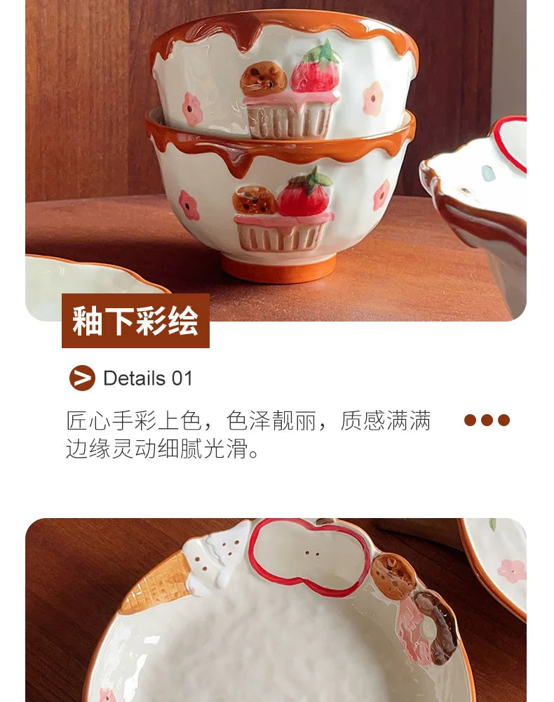 Cute Strawberry Bowl