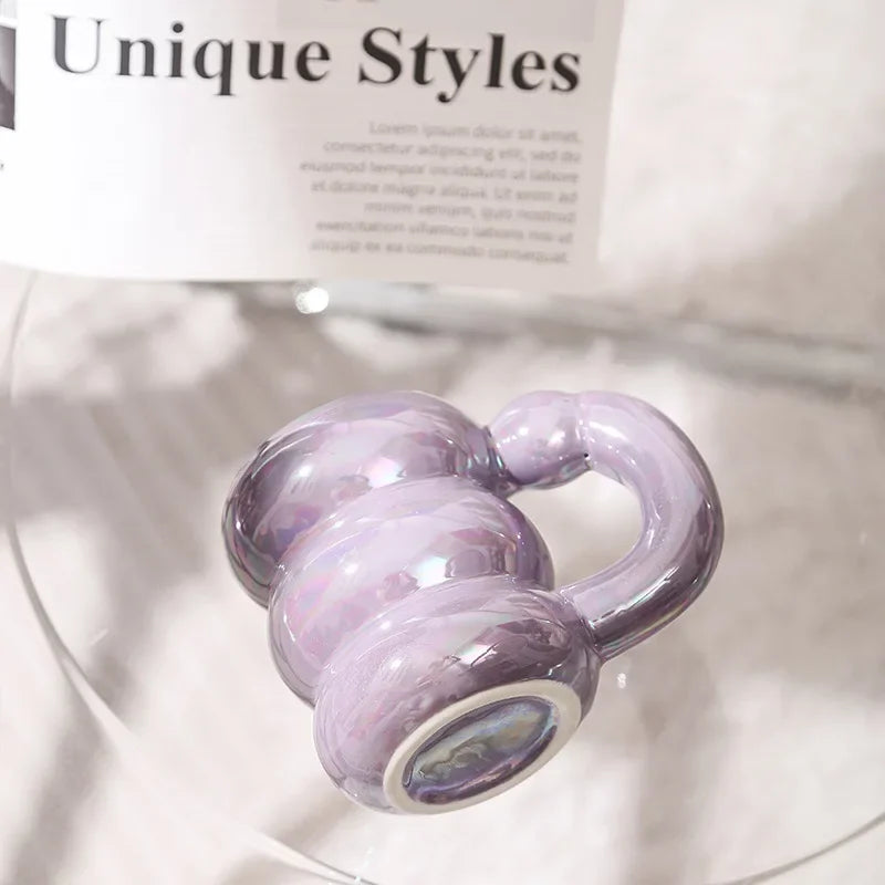 Ceramic Chubby Cute Cloud Mugs Kitchen Drinkware