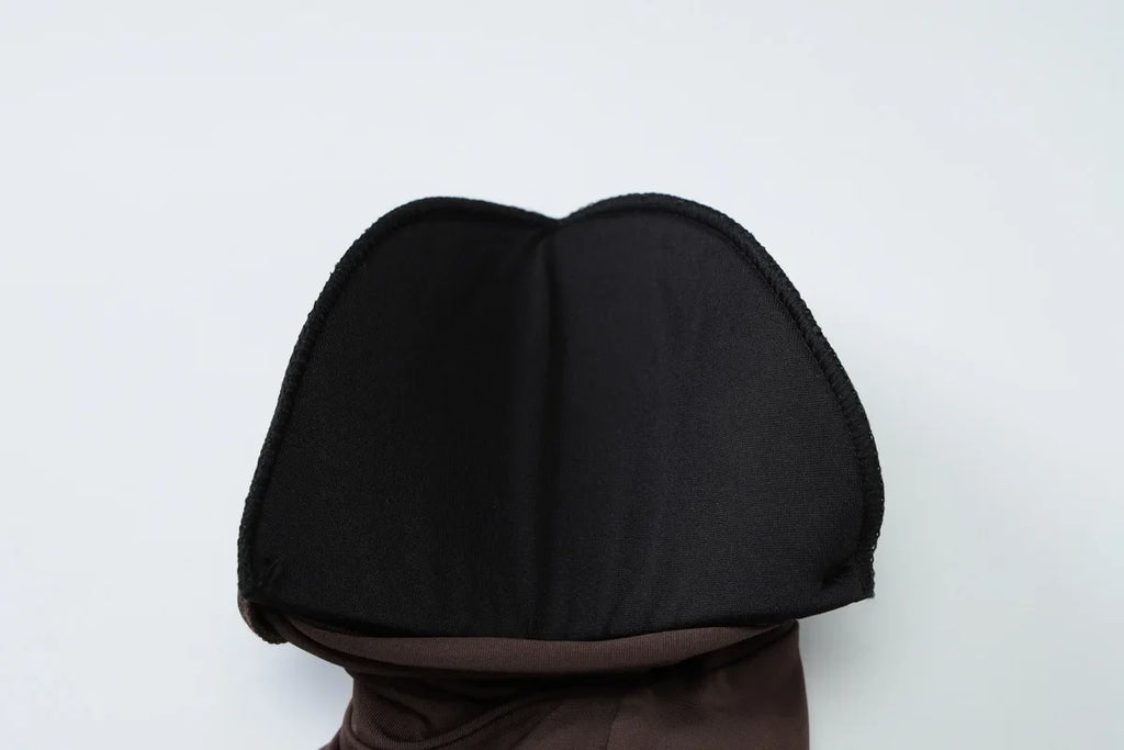 Pleated Bandage Long High Waist Slim Patchwork Long Sleeve Elegant Women's Maxi Dress