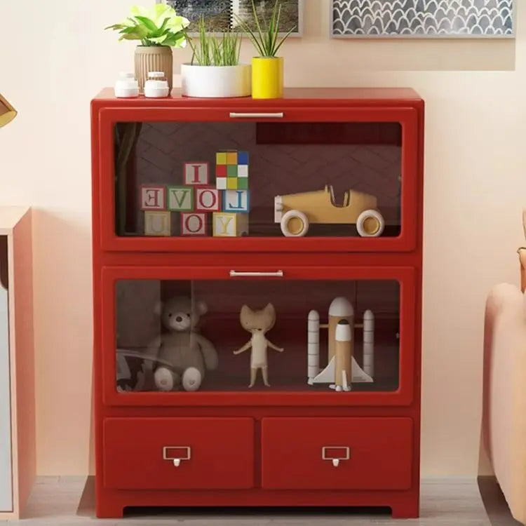 Barbie Pink Hand Office Storage Closet Living Room Storage Cupboard Modern Display Side Cupboard