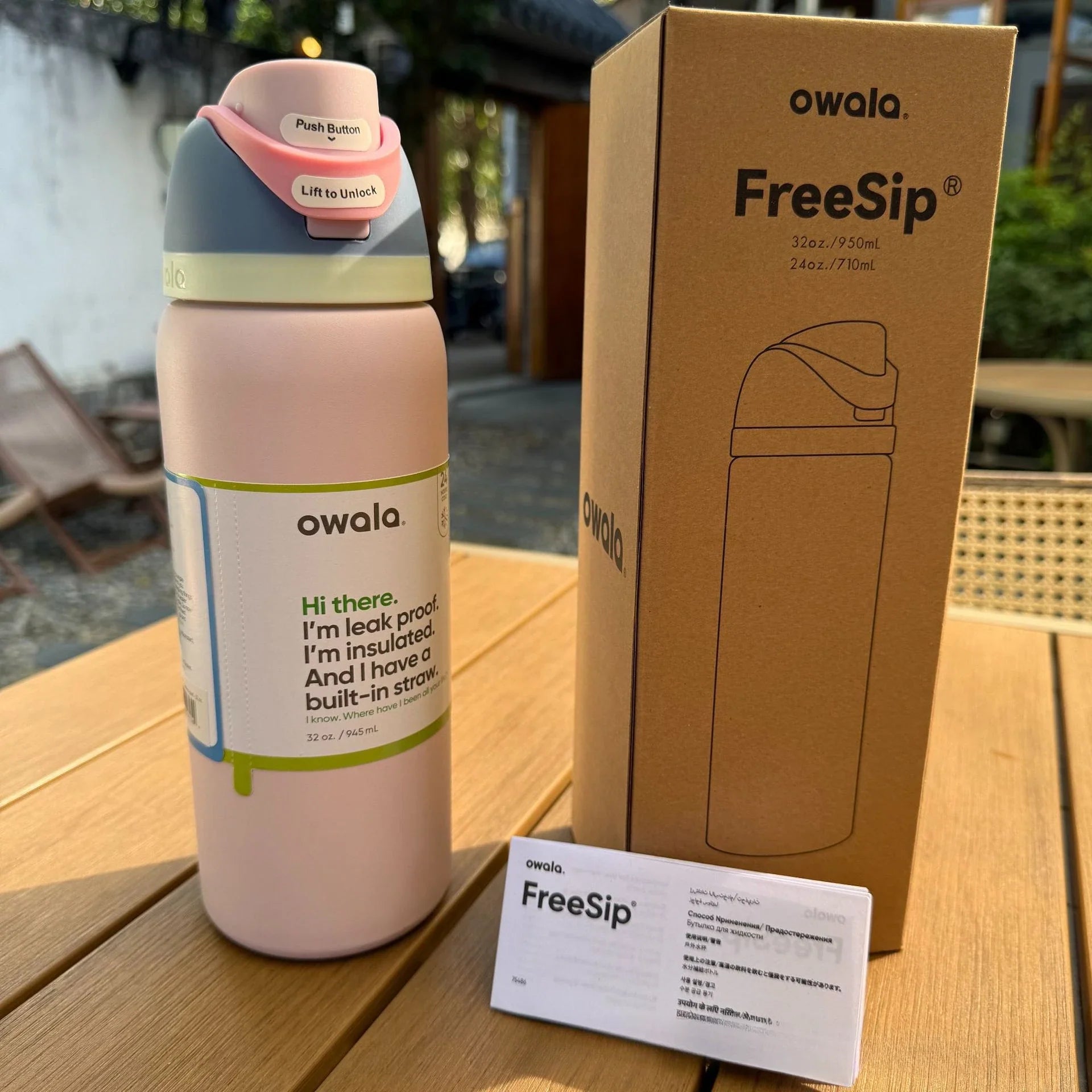 Insulated Stainless Steel  Cup Water Bottle with Straw, BPA-Free Sports Water Bottle, Great for Travel 32 Oz