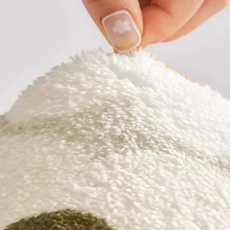 Irregular Living Room Large Area Carpets Minimalist Carpet Plush Soft Comfortable Rug