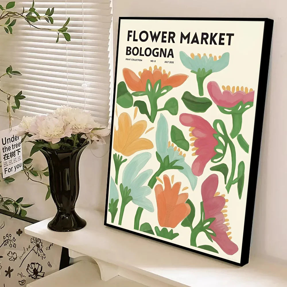 Flower Market Daisy Classic Movie Posters HD Quality Poster Wall Art Painting Study Nordic Home Decor