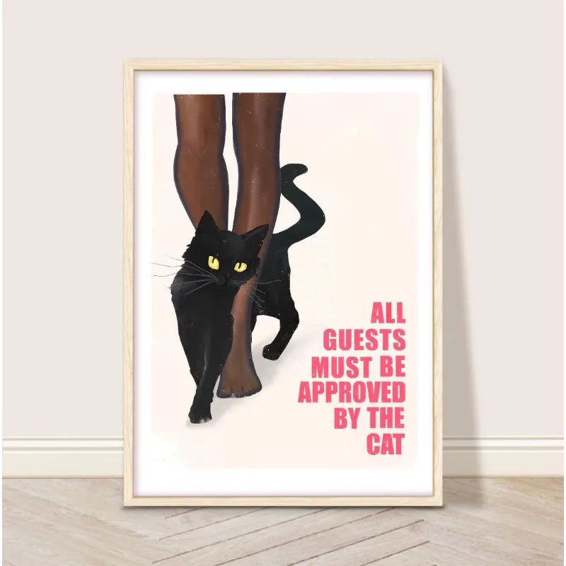 Retro Glam Fashion Magazine Poster Pink Luxury Beauty Makeup Quote Trendy Canvas Painting Wall Art