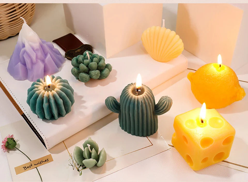 Smokeless Aesthetic Candle Scented Candles Decoration