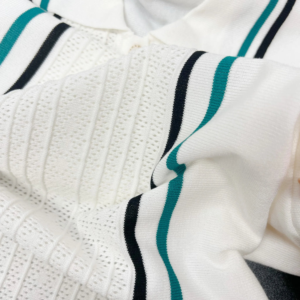 Chic Fashion Sexy Package Hips Knitted Mini Dress - Summer Vintage Turn-down Collar Ruffled Party Dress Streetrwear