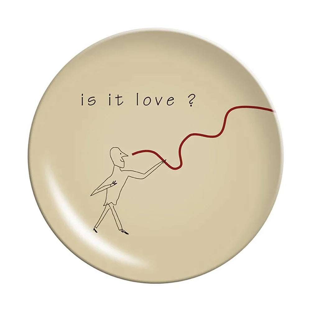 Lightweight Dinner Plate Dinnerware Multi-pattern Dish Tray