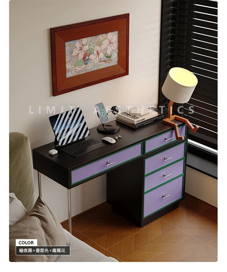 Vanity Bedroom Table Cosmetics Garden Desk Storage Dressing Table Chair Jewelry Living Room Home Furniture