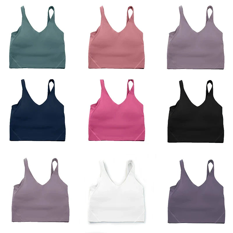 Sports Yoga Bra With Q Gathered U-back, High-quality Sports Cycling, Fitness Running, Breathable Quick Drying Women's Bra
