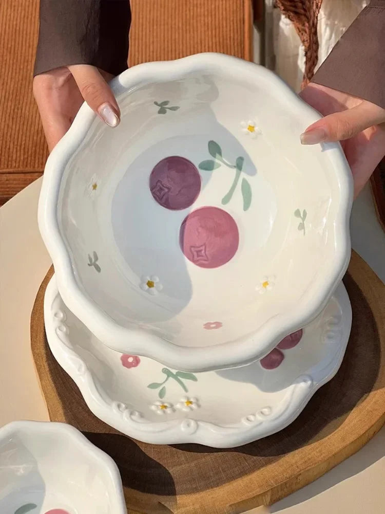 Cute Ceramic Bowl Kitchen Home Accessories