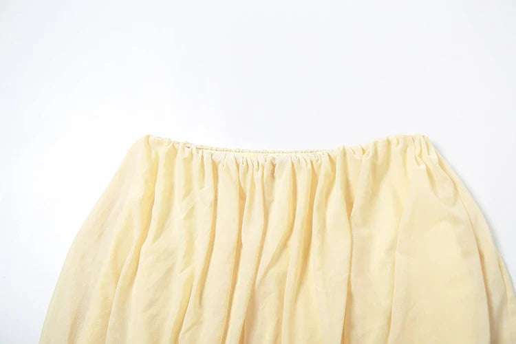 Ruched 2-Piece Set Women Halter Backless Elegant Tank Tops+Waist Skirts Solid Sexy Summer Matching Suits