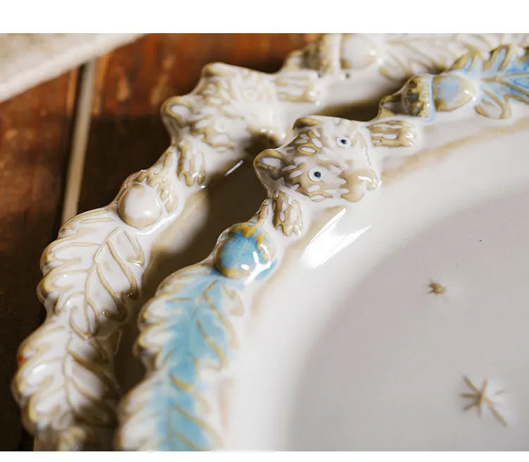 High End Vintage Ceramic Plate