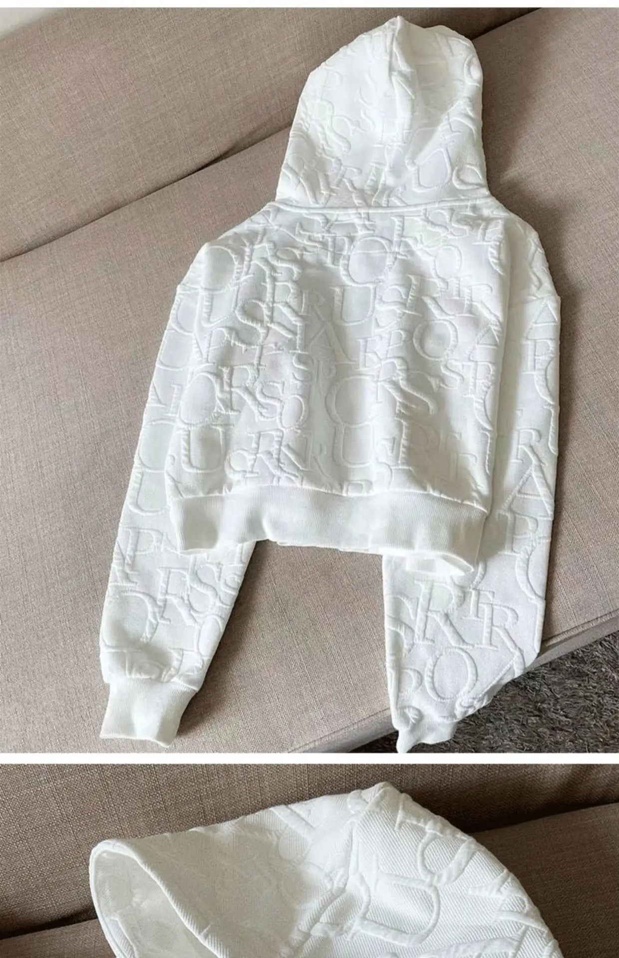 New Letter Printing Sets For Women 2 Pieces Zipper Long Sleeve Hooded And Drawstring Shorts Tracksuits Women's Suit Outfit