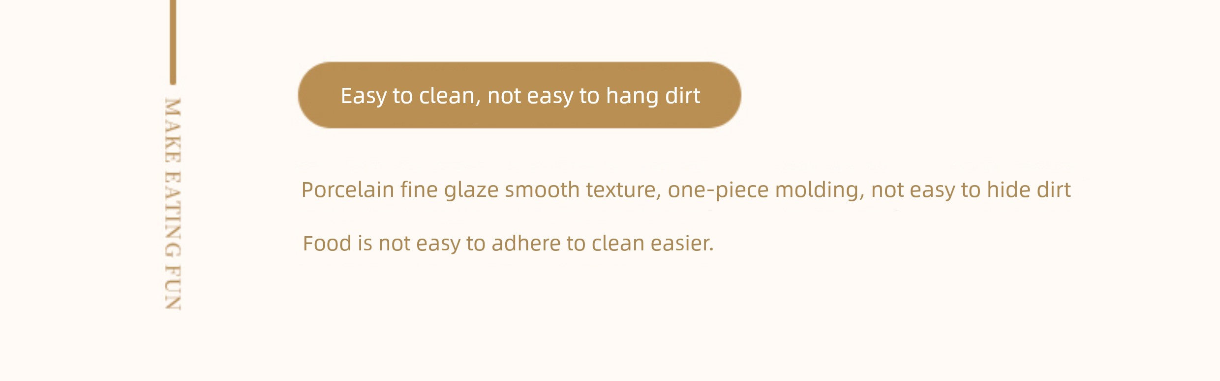 Gentle Lighting Dining Cream Style Ceramic Small Plate