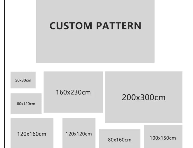 Imitation Cashmere Style Carpet Living Room Shaped Bedroom Irregular Bedside Rug