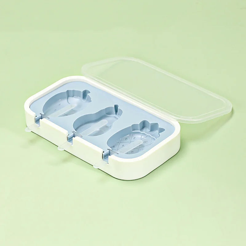 Popsicles Molds Cute Shapes Silicone Mini Popsicle Molds BPA Free Reusable Ice Cream Mold Popsicle Maker Homemade Set