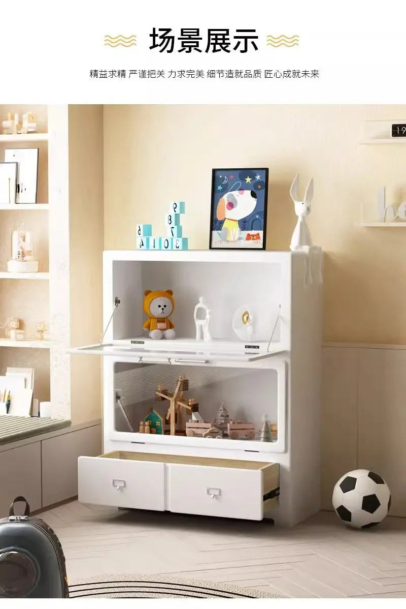 Barbie Pink Hand Office Storage Closet Living Room Storage Cupboard Modern Display Side Cupboard